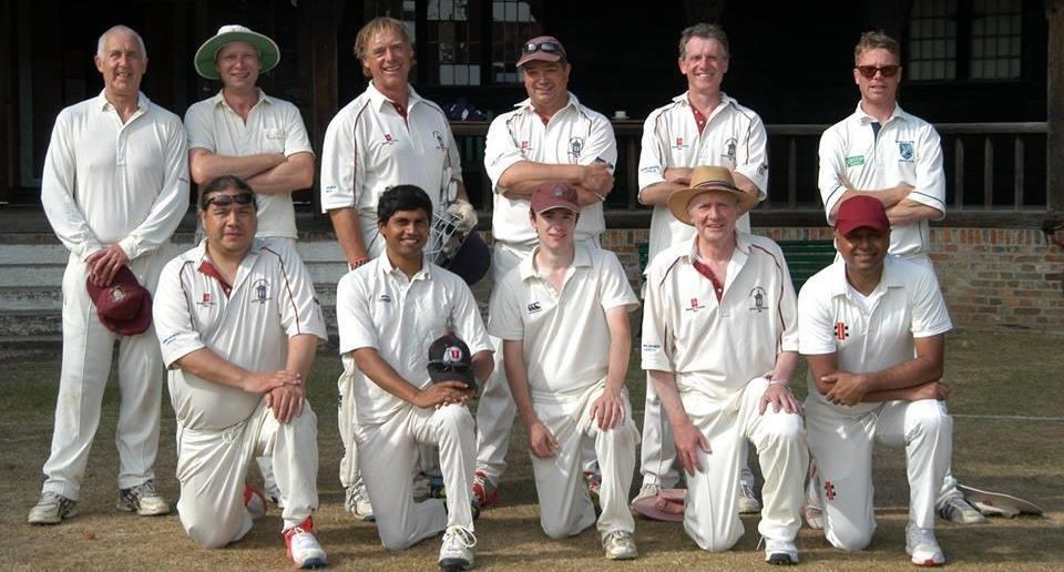 camden cricket club team shot